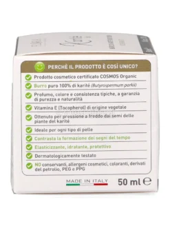 Burro di Karite' Puro 100% - Bio - 50 ml