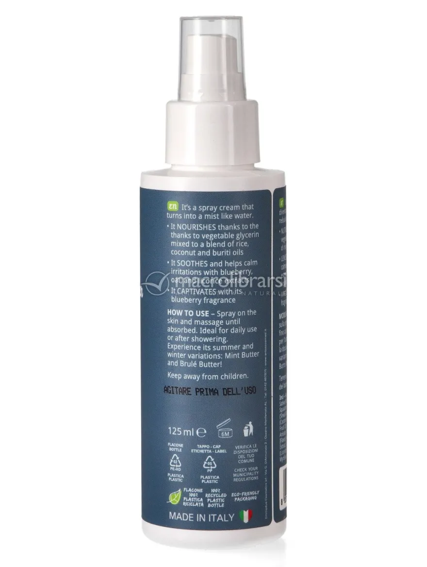 Burro Mirtillo - Crema Spray Effetto Mist