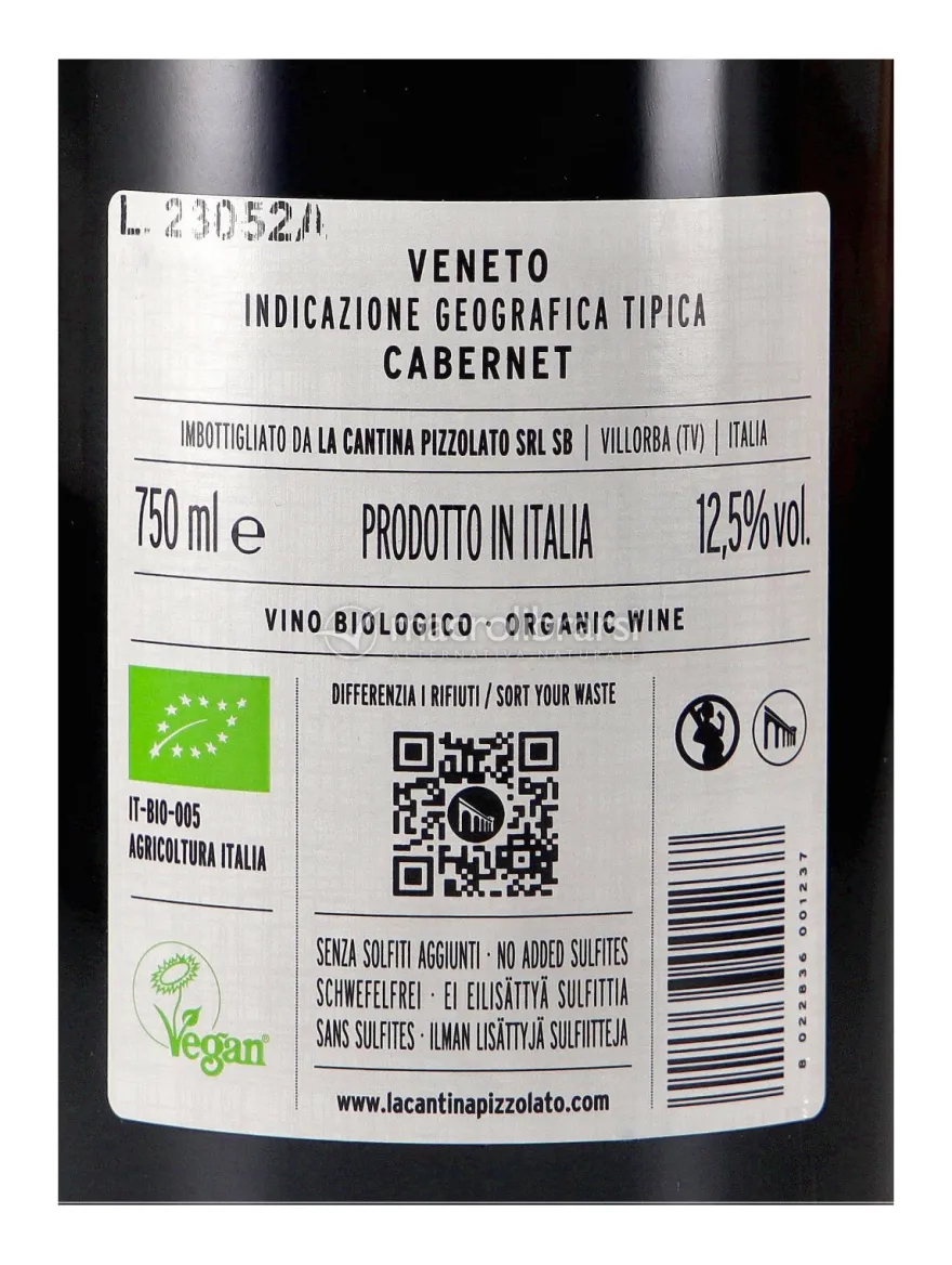 Cabernet - Vino Rosso Bio