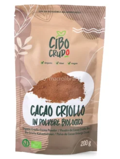 Cacao Criollo in Polvere Biologico