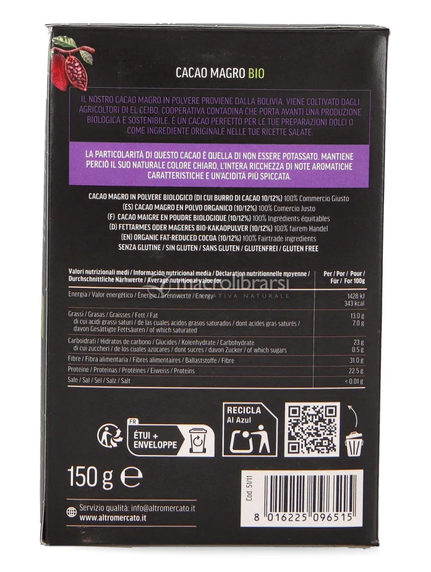 Cacao Magro Bio