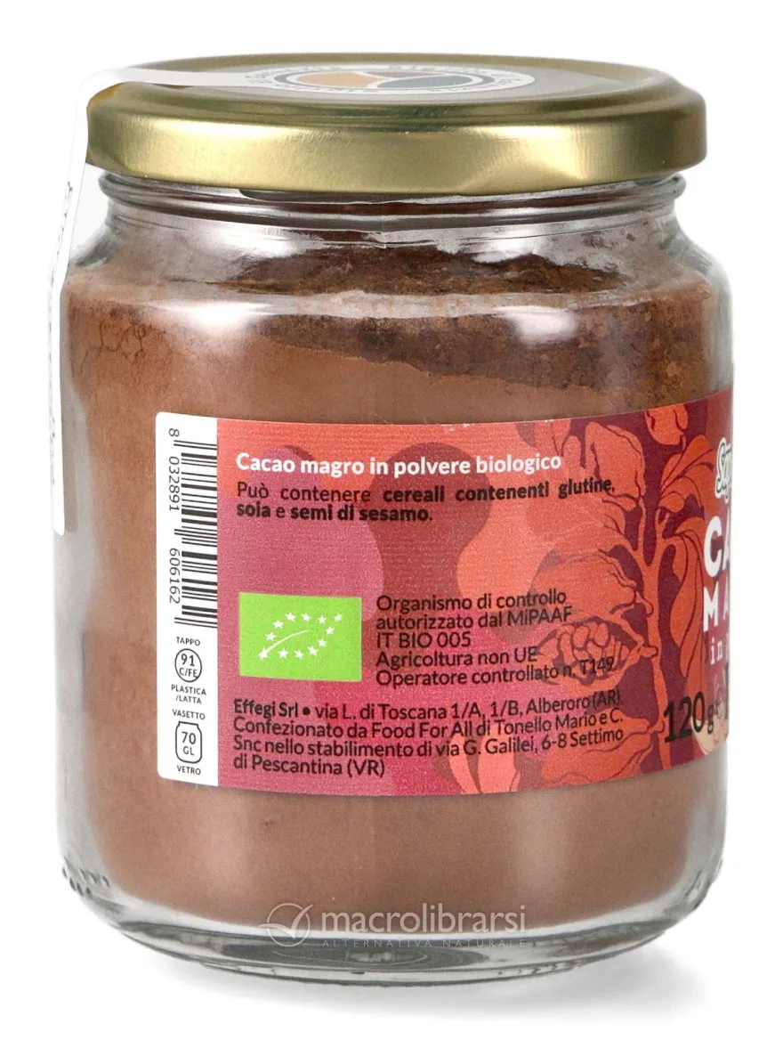 Cacao Magro in Polvere Bio
