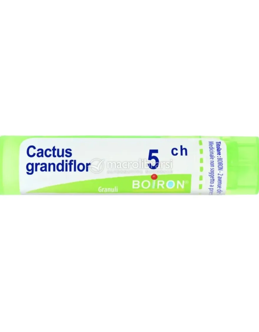 Cactus Grandiflorus Boiron 5CH Granuli