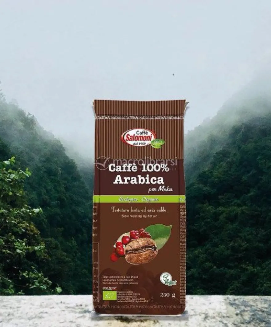 Caffè Arabica Macinato per Moka Bio