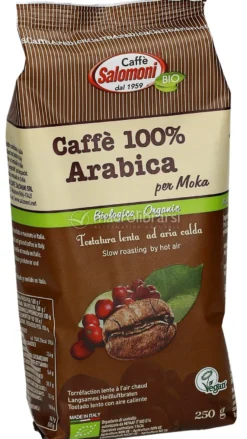 Caffè Arabica Macinato per Moka Bio