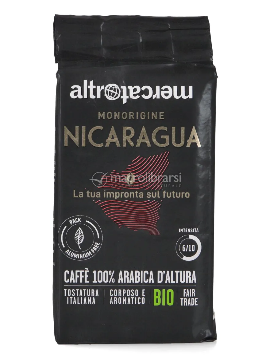 Caffè 100% Arabica Monorigine Nicaragua Bio