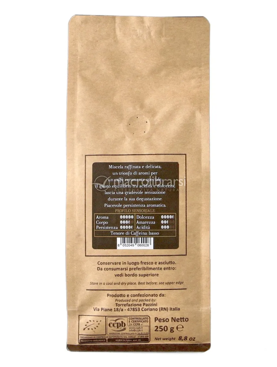 Caffè in Polvere Bio per Moka - Opere Brown