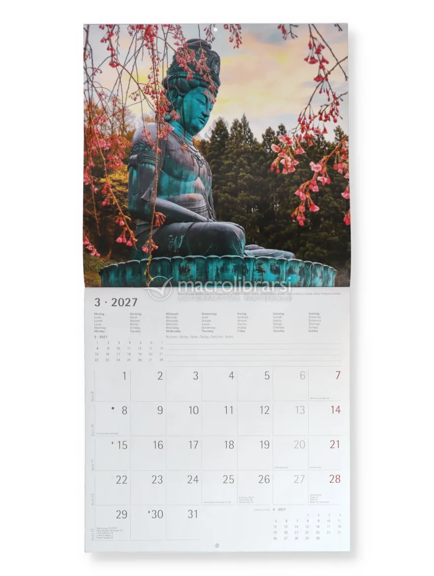 Calendario da Parete Giappone 2027