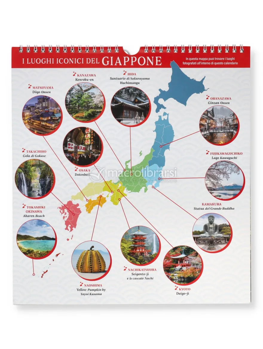 Calendario da Parete Il Giappone 2027