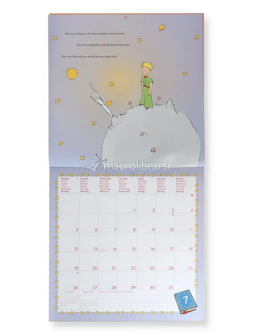 Calendario da Parete Il Piccolo Principe 2027