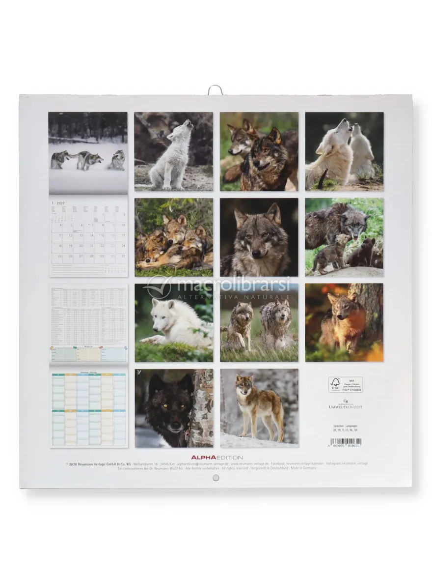 Calendario da Parete Lupi 2027