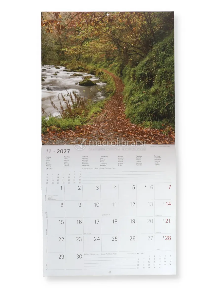 Calendario da Parete Sentieri 2027