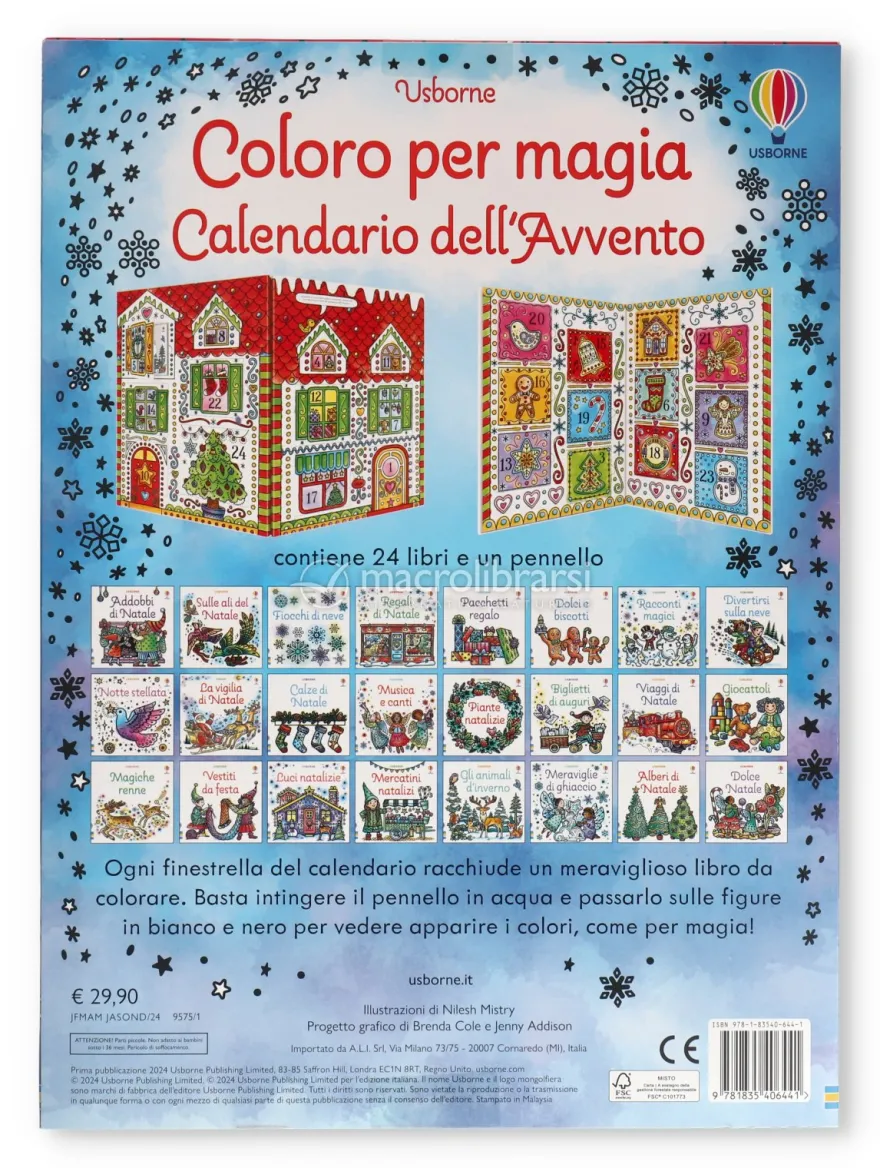Calendario dell'Avvento - Coloro per Magia