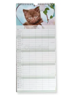 Calendario Familiare Gattini 2027
