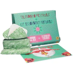 Calendario Mestruale + KIT Assorbenti Naturali - Confezione Sprint Baggy