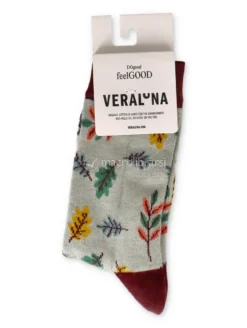 Calzini in Cotone Biologico Leaves - Taglia 35-38