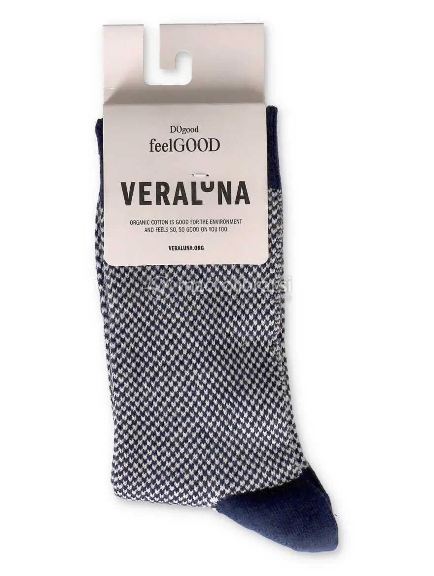 Calzini in Cotone Biologico Pointed Blu - Taglia 35-38