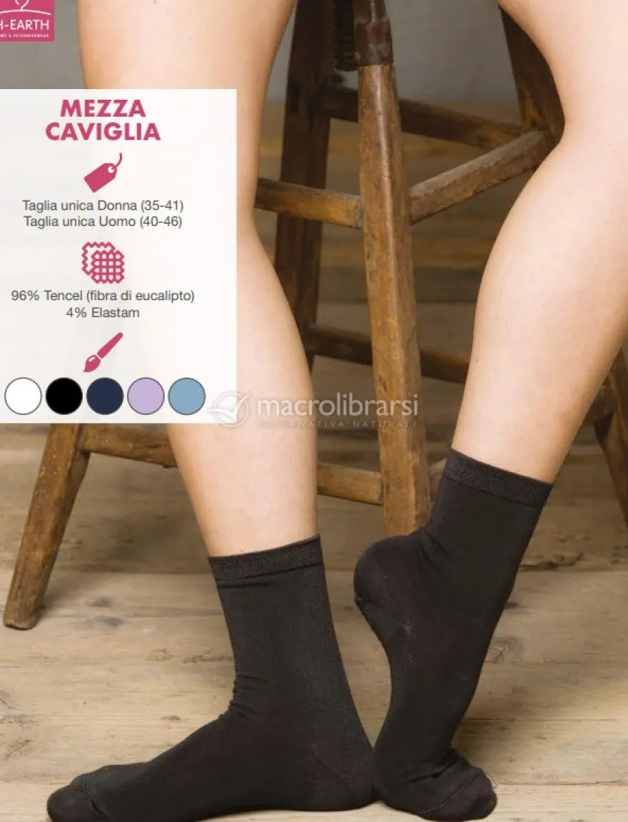 Calzini Mezza Caviglia Donna - Neri
