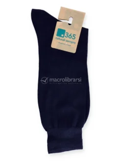 Calzini Uomo in Filo di Scozia Blu - Taglia 40/41