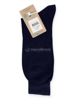 Calzini Uomo in Filo di Scozia Blu - Taglia 40/41