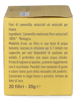 Camomilla in Filtri Bio