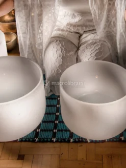 Campana di Quarzo Bianco - 25 cm