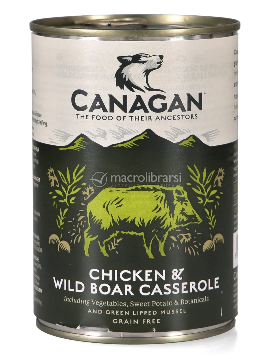 Canagan Casseruola di Pollo e Cinghiale per Cani