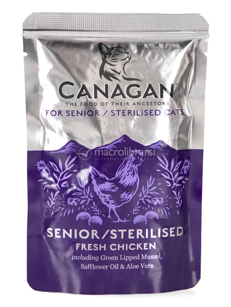 Canagan Pollo Umido per Gatti Sterilizzati e Senior