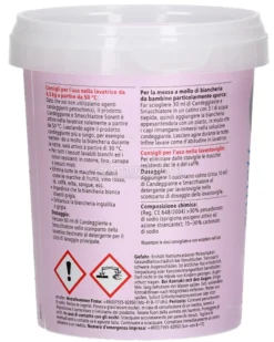 Candeggina e Smacchiatore in Polvere