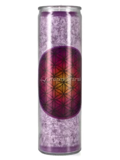 Candela Fiore della Vita - Lavanda, Mandarino e Vaniglia