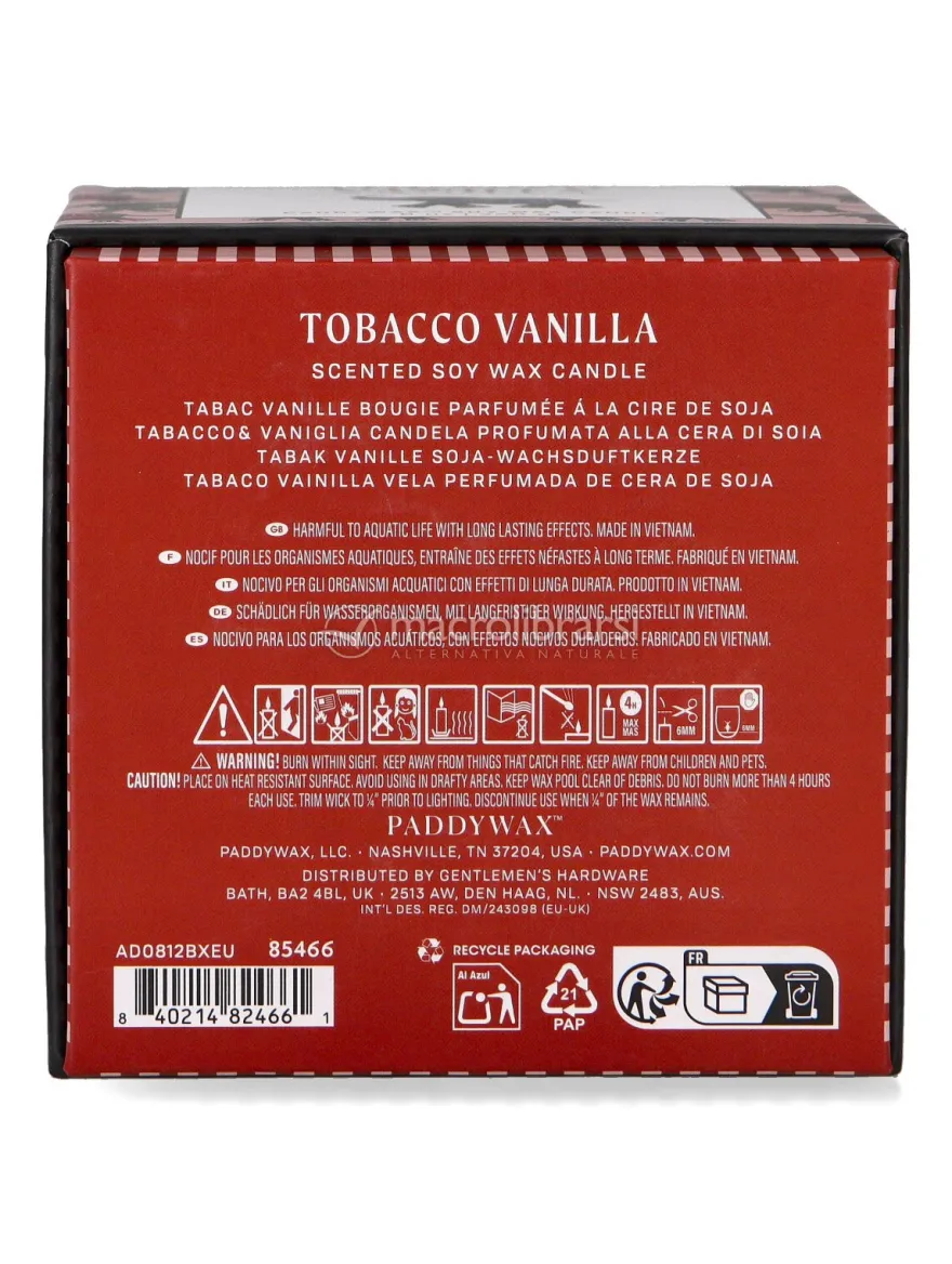 Candela in Ceramica "A Dopo" Elephant - Tabacco e Vaniglia