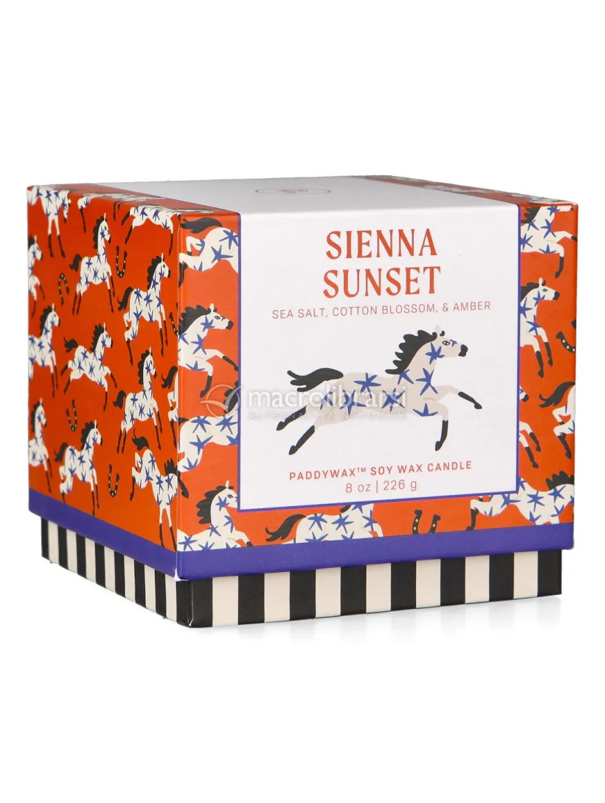 Candela in Ceramica "A Dopo" Horse - Sienna Sunset