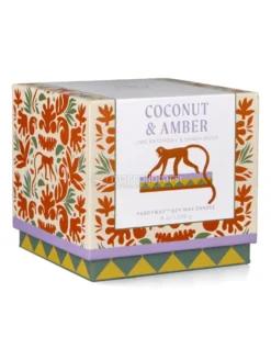 Candela in Ceramica "A Dopo" Jungle - Cocco e Ambra