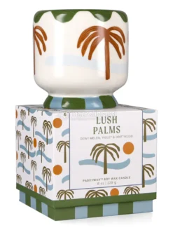 Candela in Ceramica "A Dopo" Palm Tree - Lush Palms