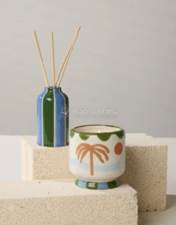 Candela in Ceramica