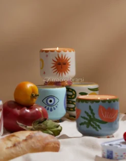Candela in Ceramica