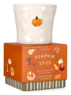 Candela in Ceramica "Bistro" Pumpkin Spice