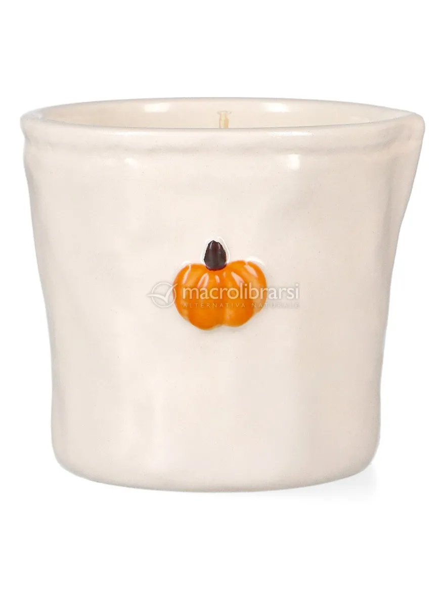Candela in Ceramica "Bistro" Pumpkin Spice