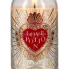 Candela Vegetale con Giara in Vetro "Love Potion"