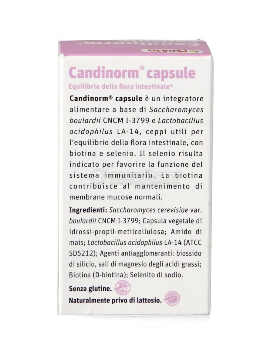 Candinorm - Integratore di Fermenti e Selenio in Capsule