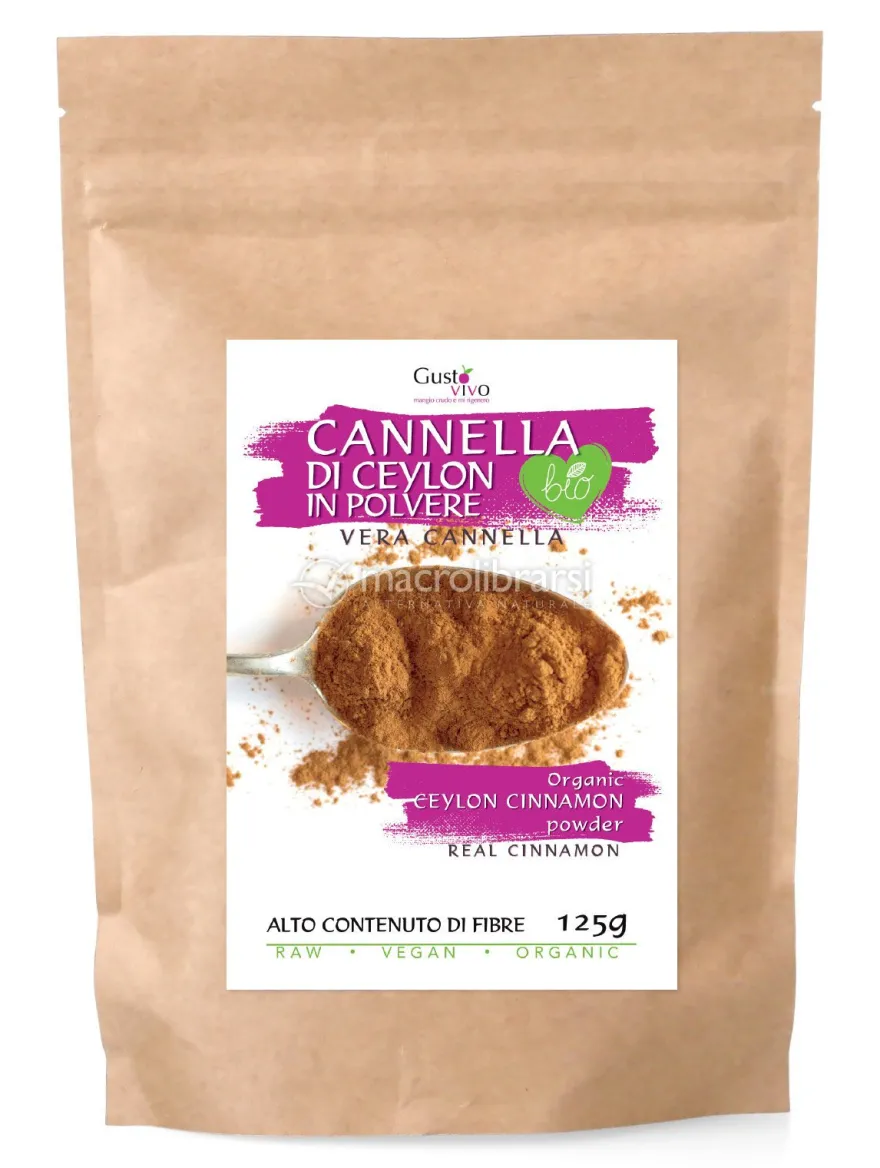 Cannella di Ceylon in Polvere Biologica - 125 g