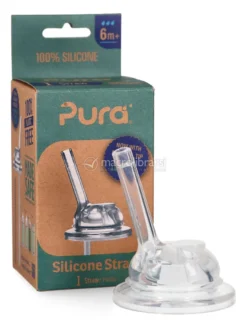 Cannuccia in Silicone per Biberon e Bottiglie Pura