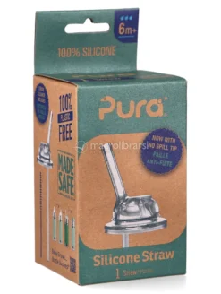 Cannuccia in Silicone per Biberon e Bottiglie Pura