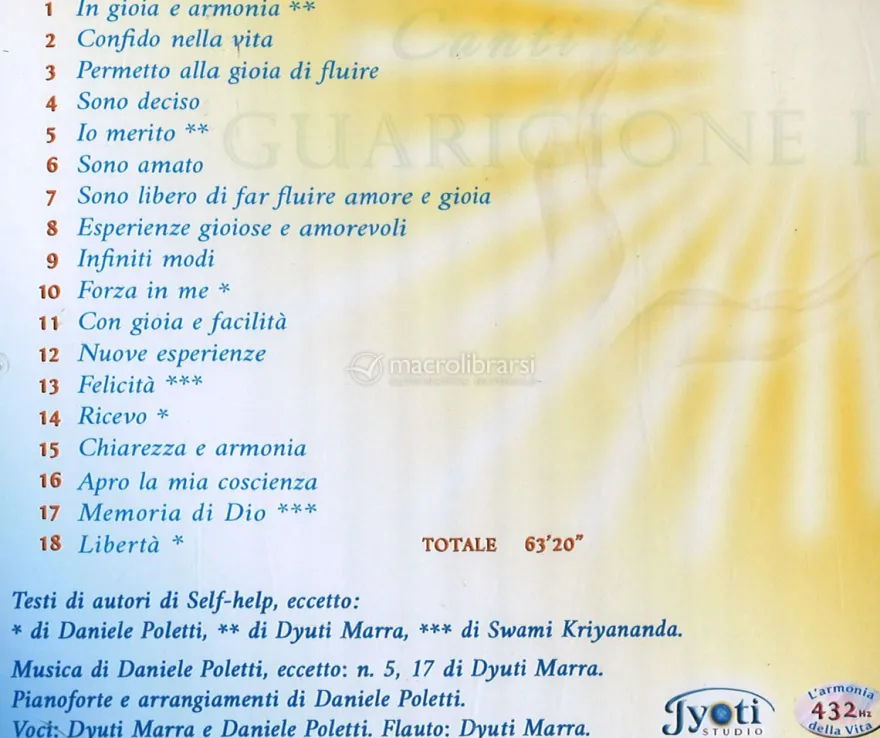 Canti di Guarigione - Vol. II