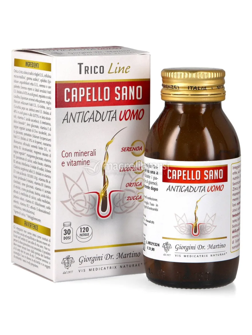 Capello Sano Anticaduta Uomo