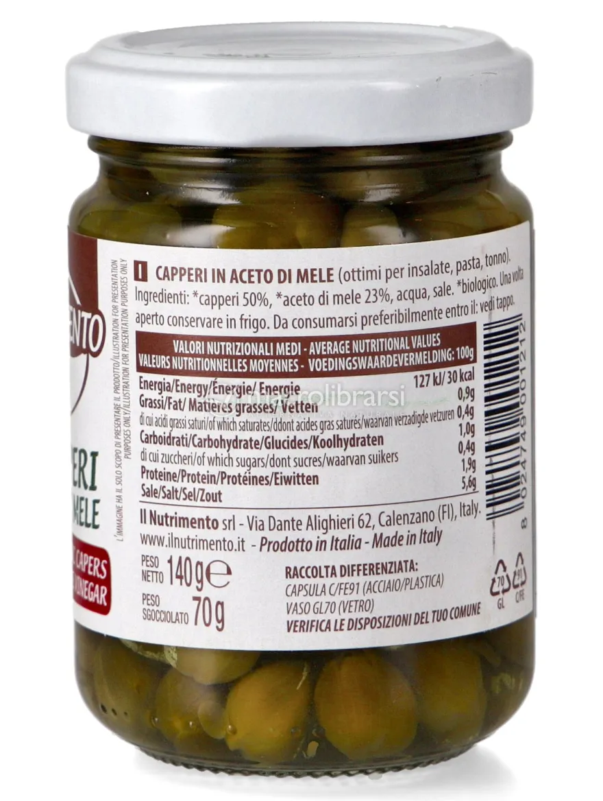 Capperi in Aceto di Mele