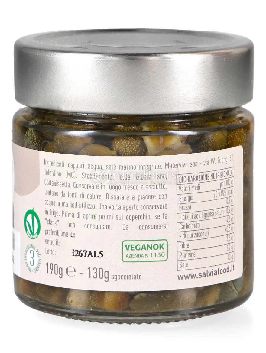 Capperi in Salamoia Bio