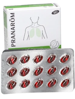 Capsule Bronchi Aromaforce - Integratore con Olio Essenziale di Menta Piperita - Capsule