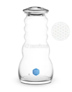 Caraffa Cadus con Fiore della Vita Bianco - 1 litro