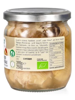 Carciofi al Naturale Biologici - 390 g
